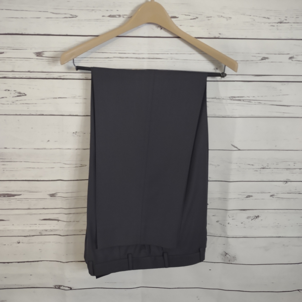 Armani Collezioni Gray Stretch Dress Pants